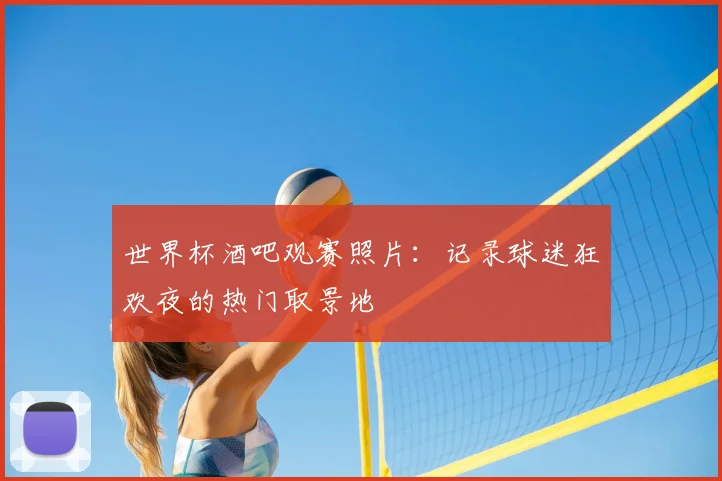 世界杯酒吧观赛照片：记录球迷狂欢夜的热门取景地