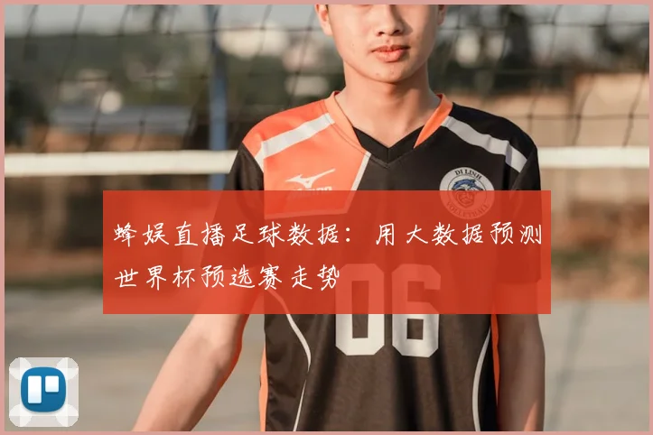 蜂娱直播足球数据：用大数据预测世界杯预选赛走势