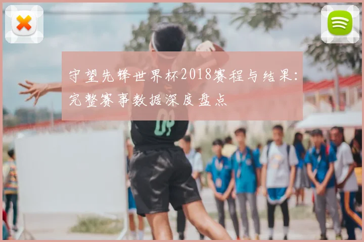 守望先锋世界杯2018赛程与结果：完整赛事数据深度盘点